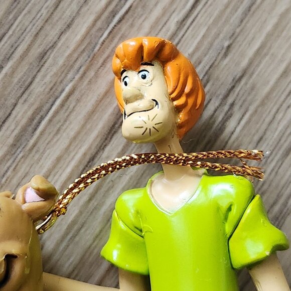 Vintage Scooby Doo Shaggy Christmas Ornament 3 5/8" Stocking Hanna Barbera 2000 - Picture 7 of 8